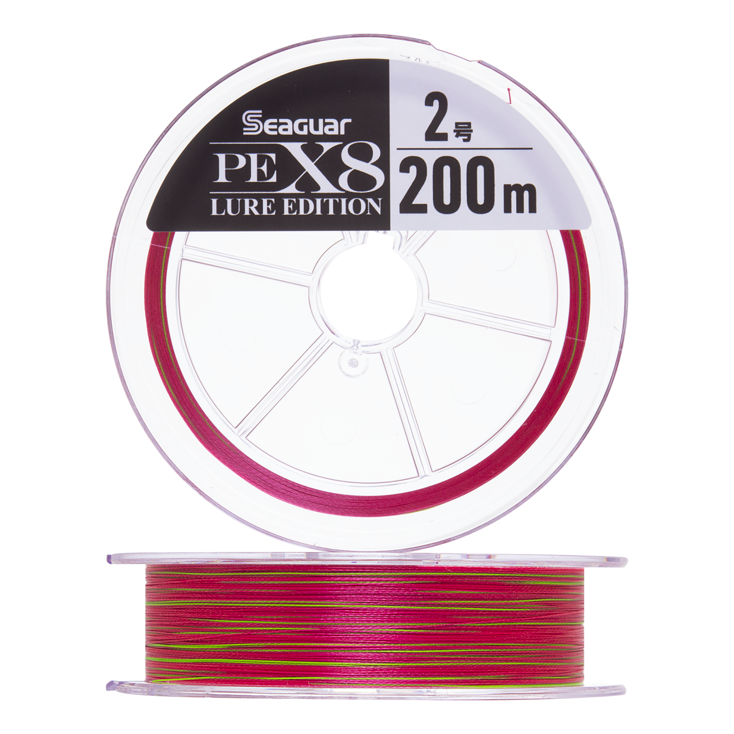 Шнур плетеный Seaguar PE X8 Lure Edition 20 0235мм 200м redgreen 2300₽