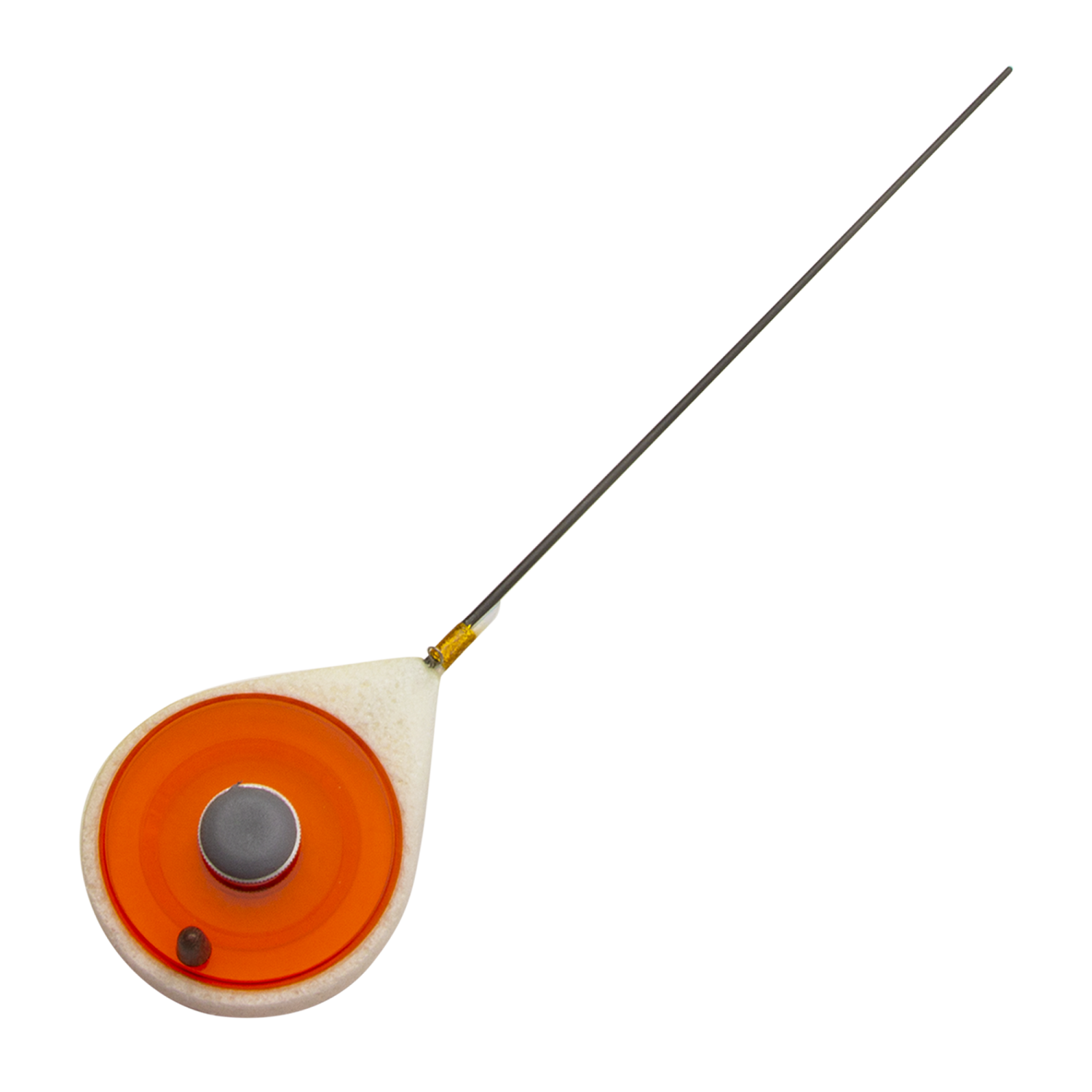 Удилище зимнее Artuda Банджо Мини белый корпус, красная катушка