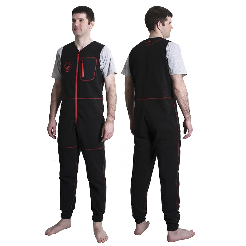 Полукомбинезон флисовый Alaskan River Ranger Bib 2XL черный