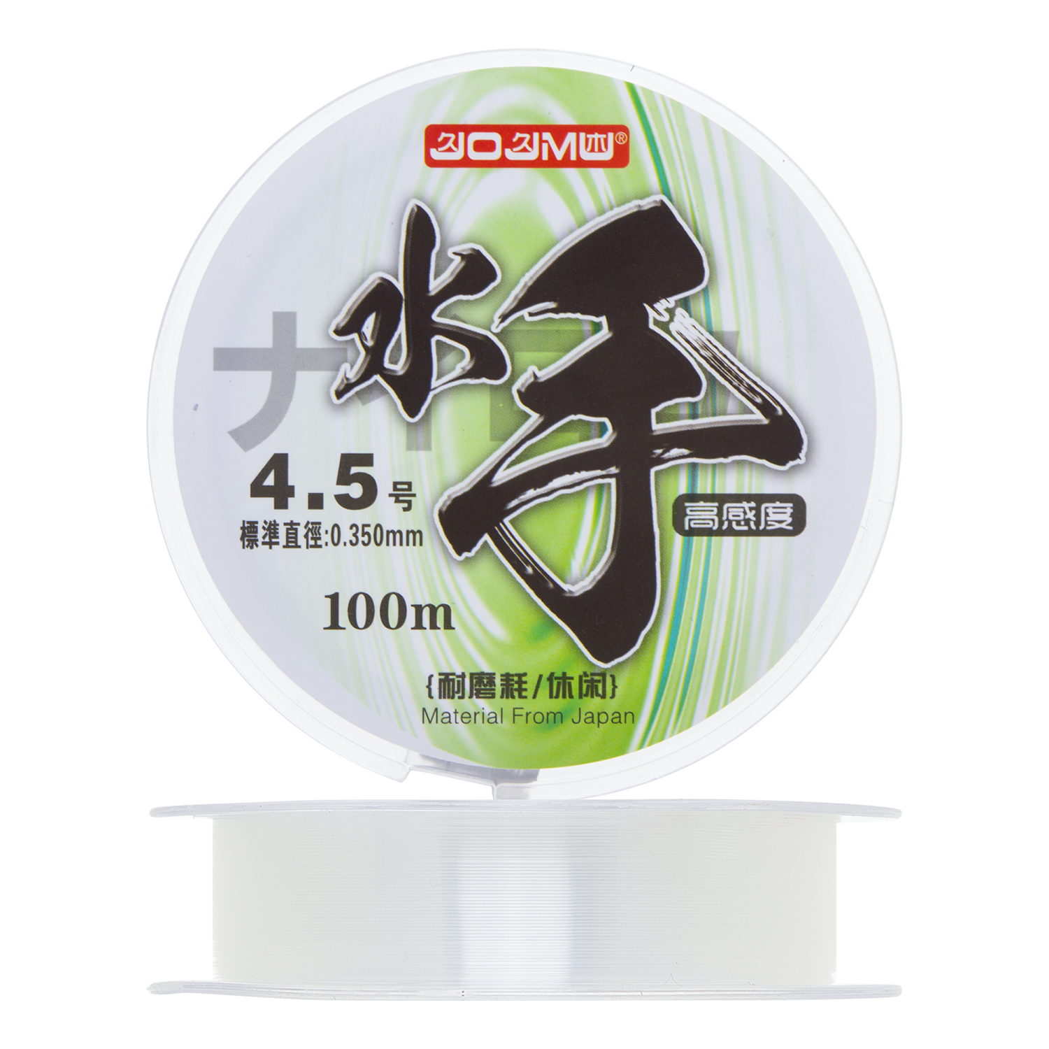 Леска монофильная Jojmu Midzute #4,5 0,350мм 100м (clear)