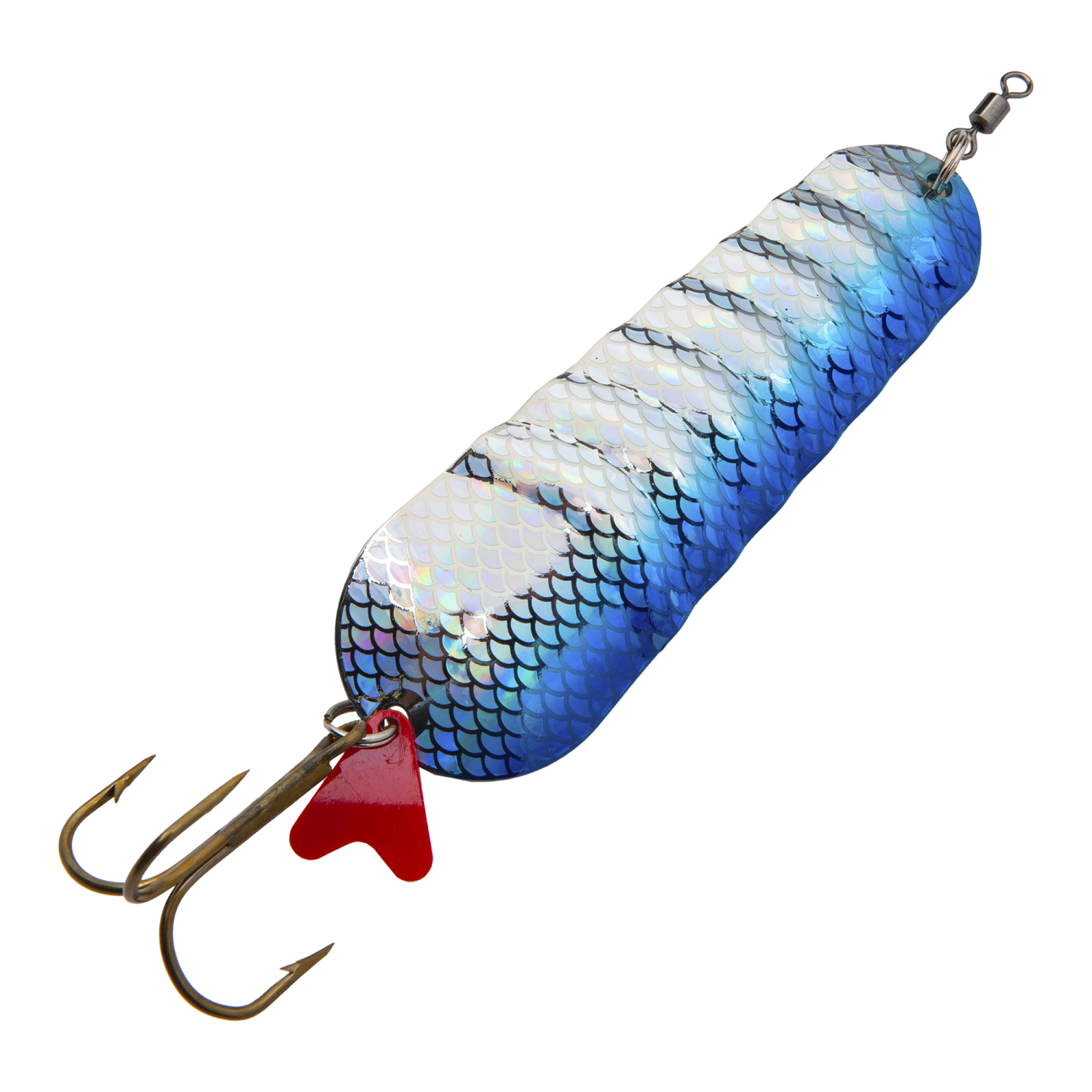 Блесна колеблющаяся Abu Garcia Atom 55гр #Flash S/Blue