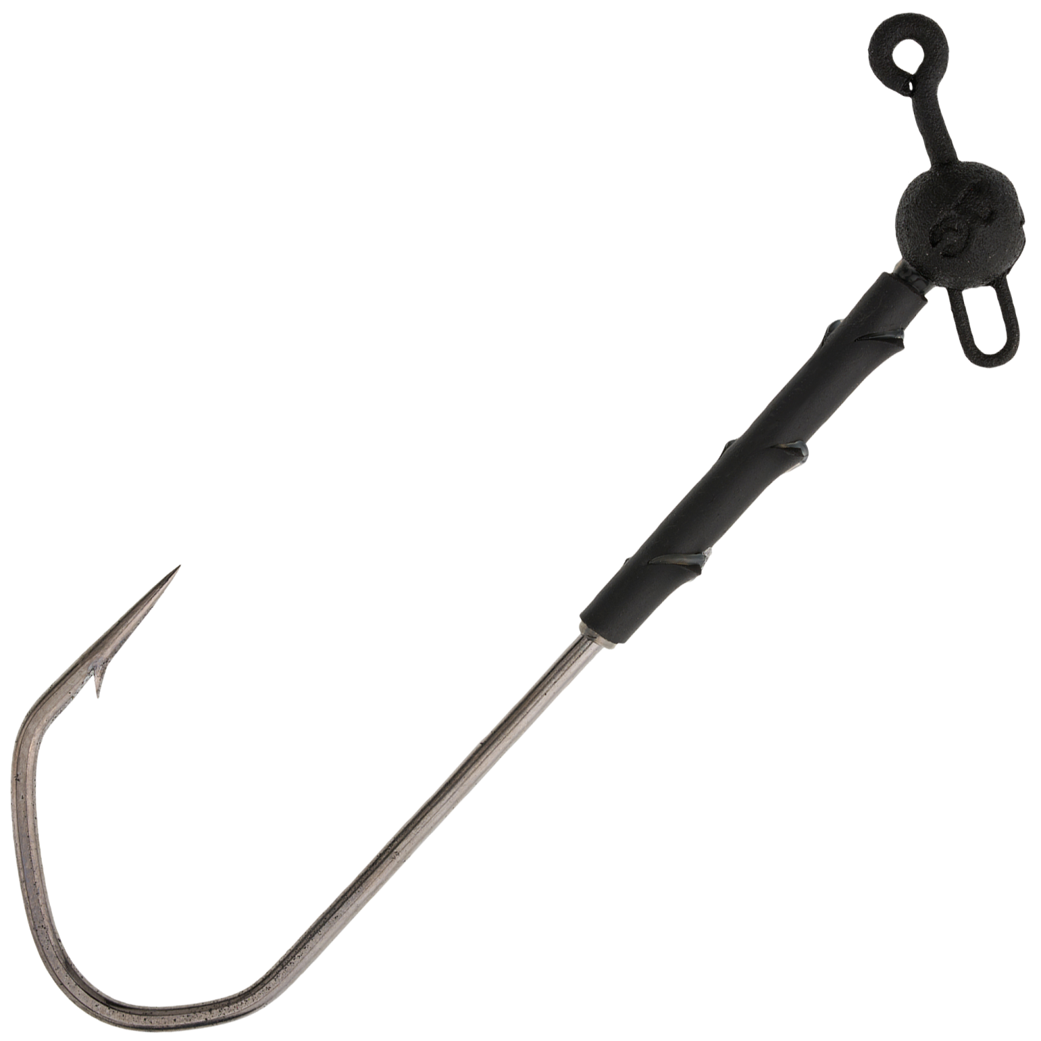 Джиг-головка Тула на крючке Barbarian с дополнительной петлей и термоусадкой #8/0 6гр