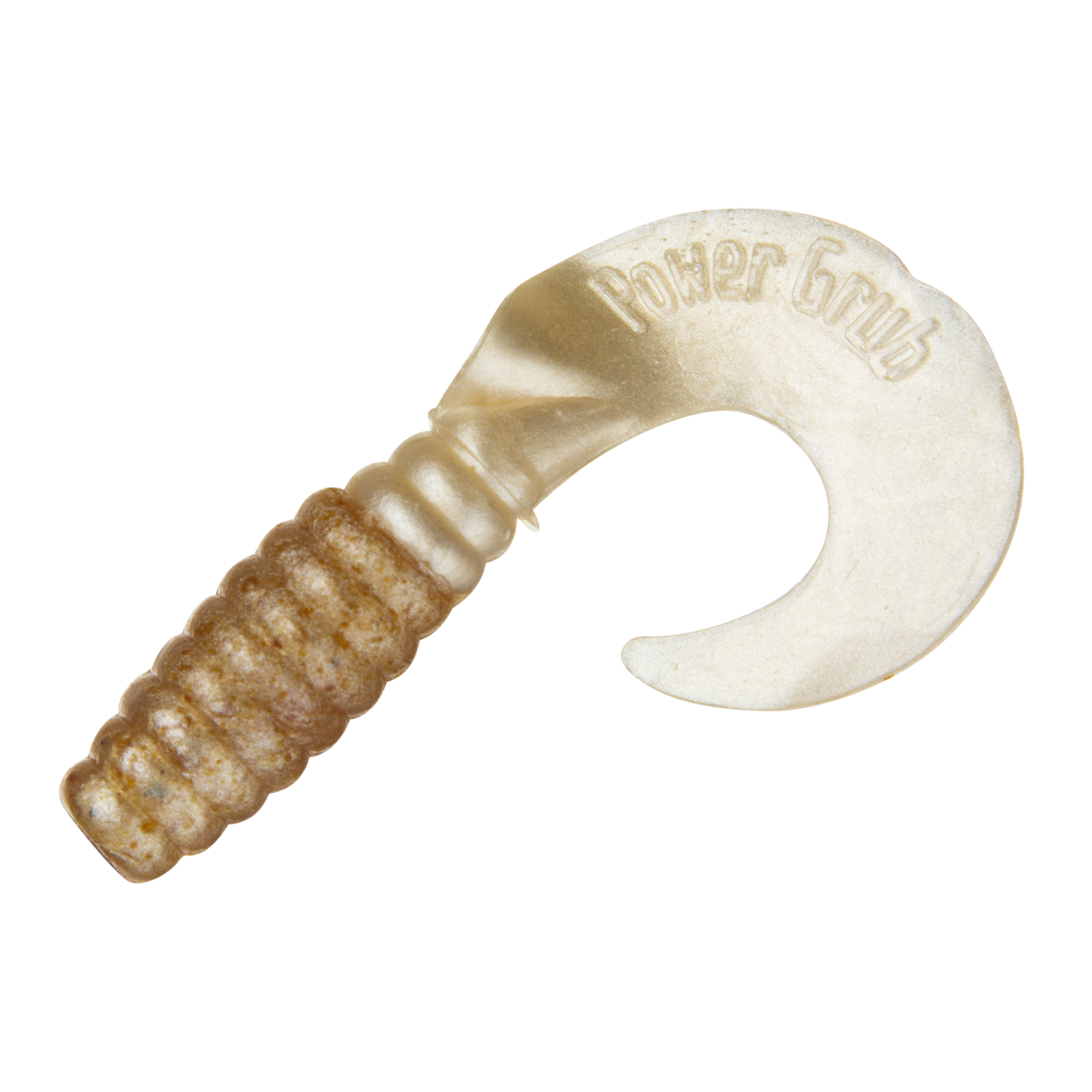Приманка силиконовая Berkley PowerBait Power Grubs 5см #Pearl White