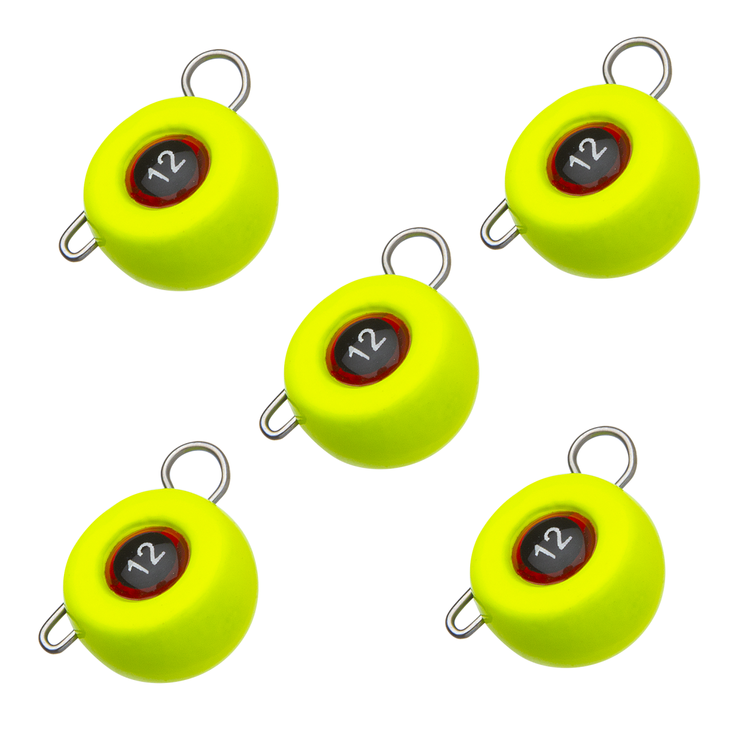 Груз разборная чебурашка Мормыш Таблетка 22гр #02 желтый