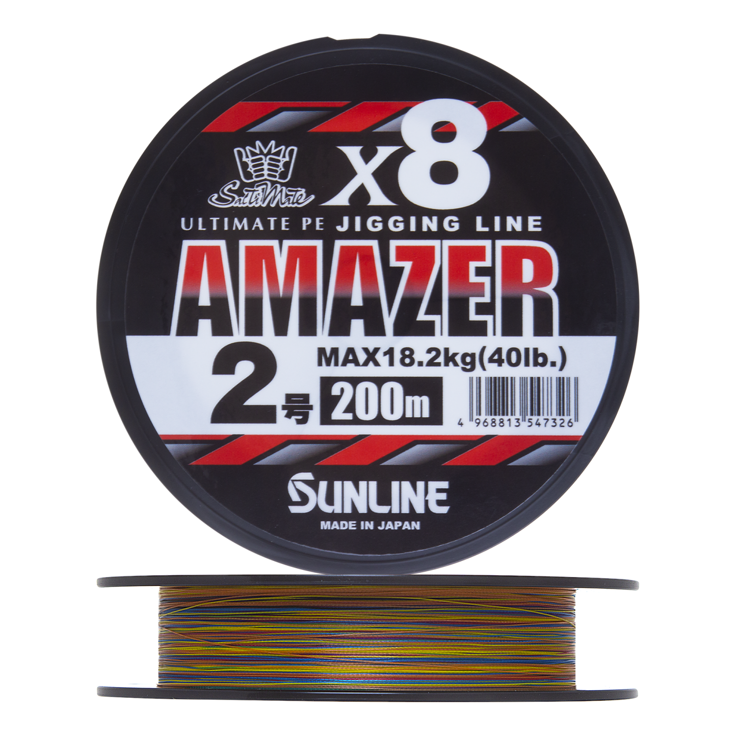 Шнур плетеный Sunline Amazer X8 20 0235мм 200м multicolor 6350₽