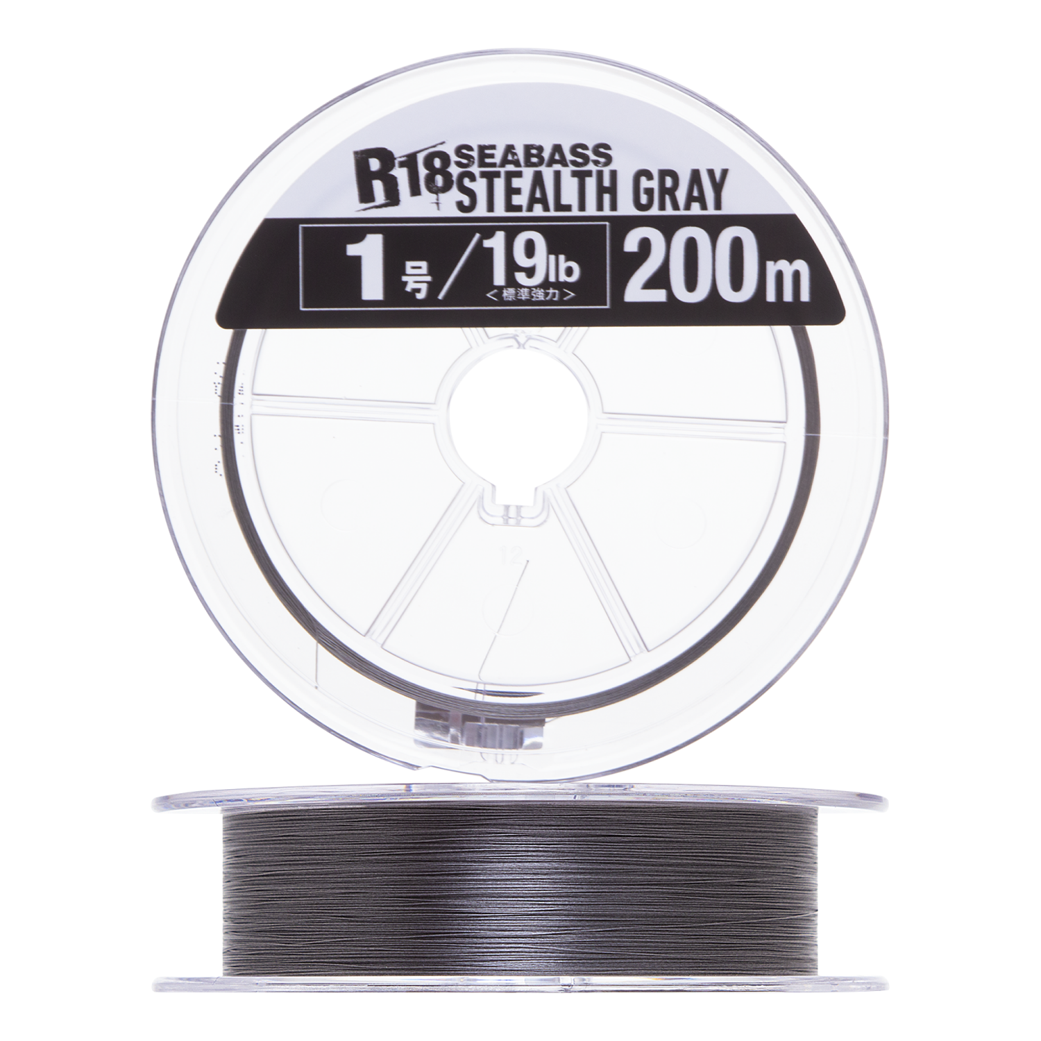 Шнур плетеный Seaguar R-18 Seabass PE X8 10 0165мм 200м stealth gray 2300₽