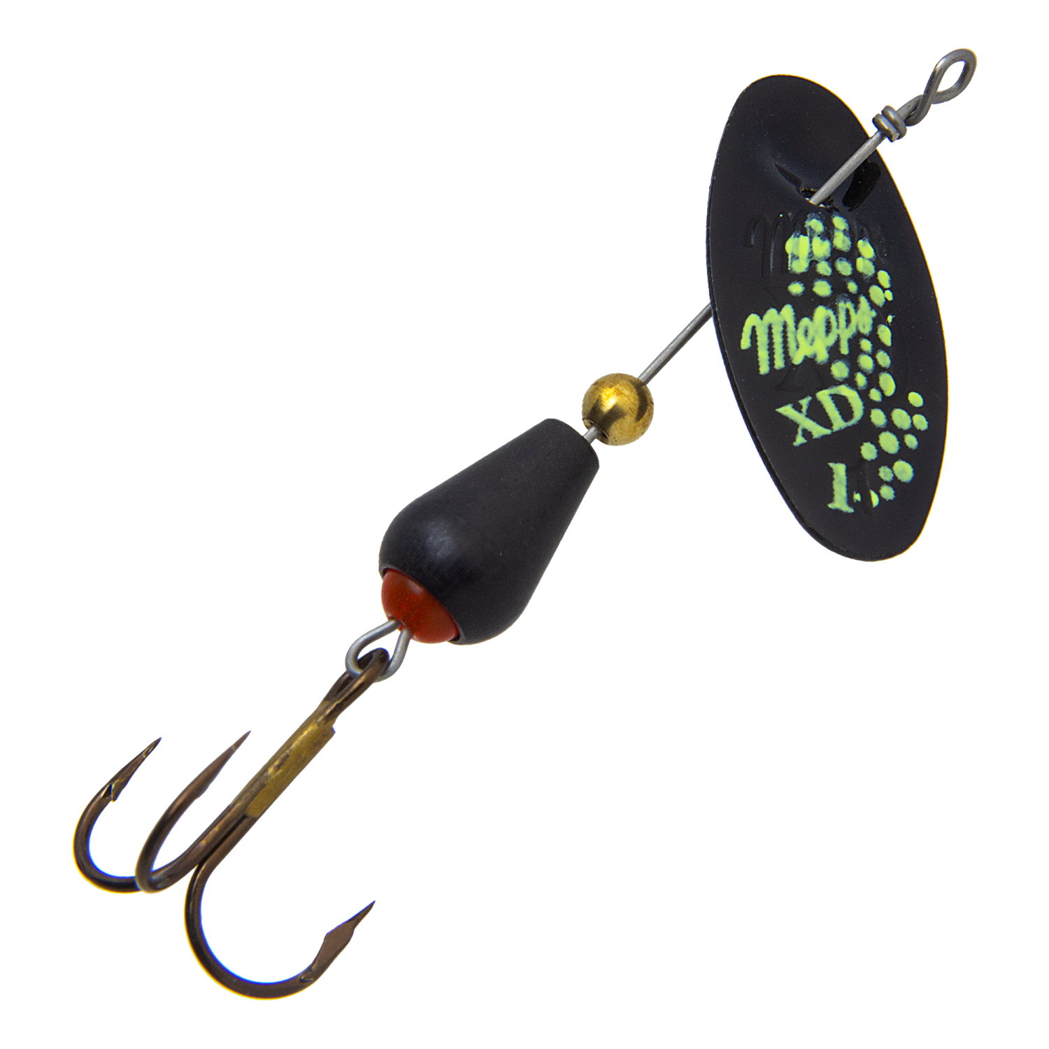 Блесна вращающаяся Mepps XD Platinum №1 3гр #Black/Black