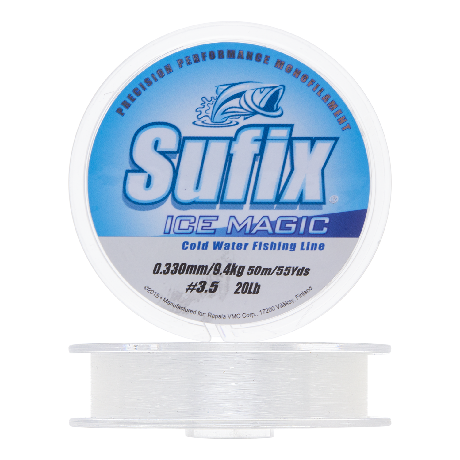Леска монофильная Sufix Ice Magic #3,5 0,330мм 50м (crystal clear)