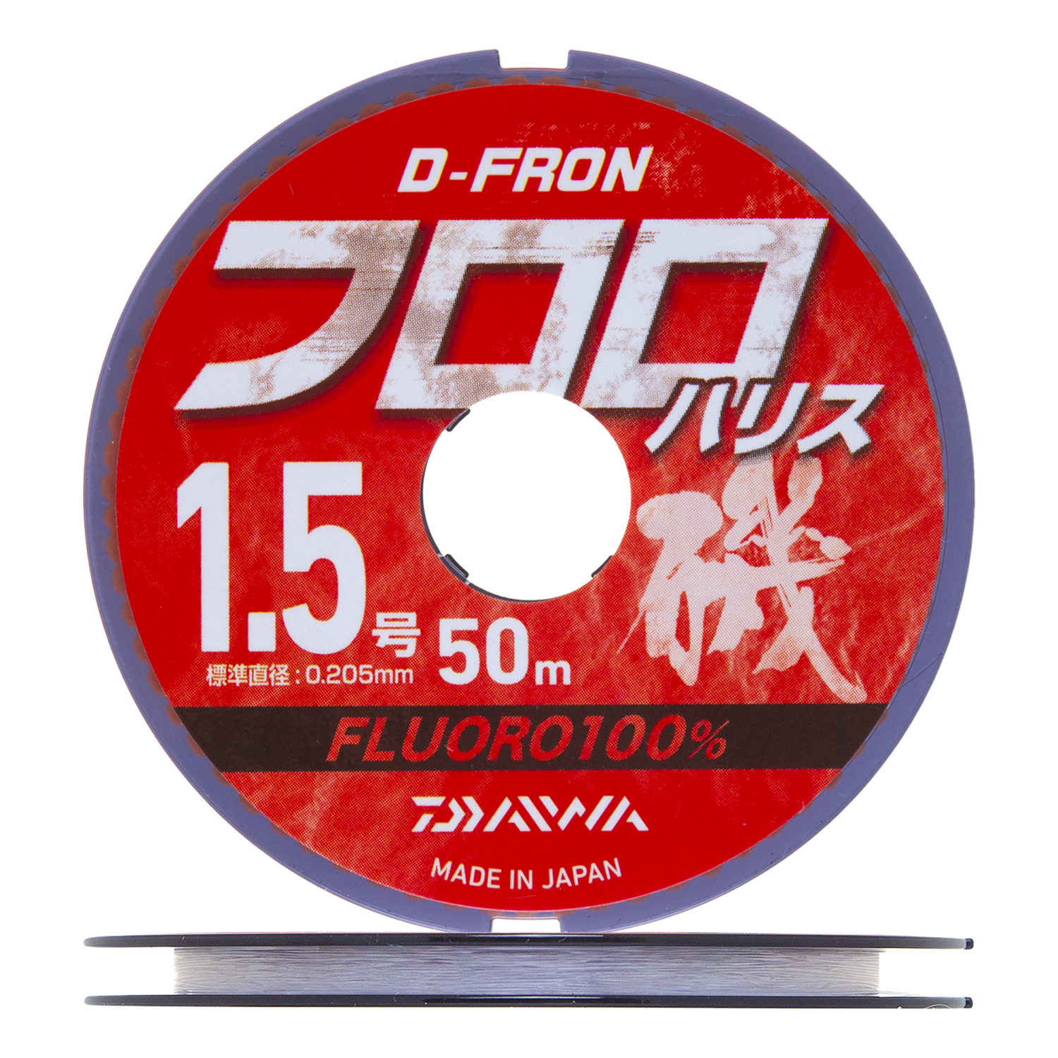 Флюорокарбон Daiwa D-Fron Fluoro Harisu 15 0205мм 50м clear 1060₽