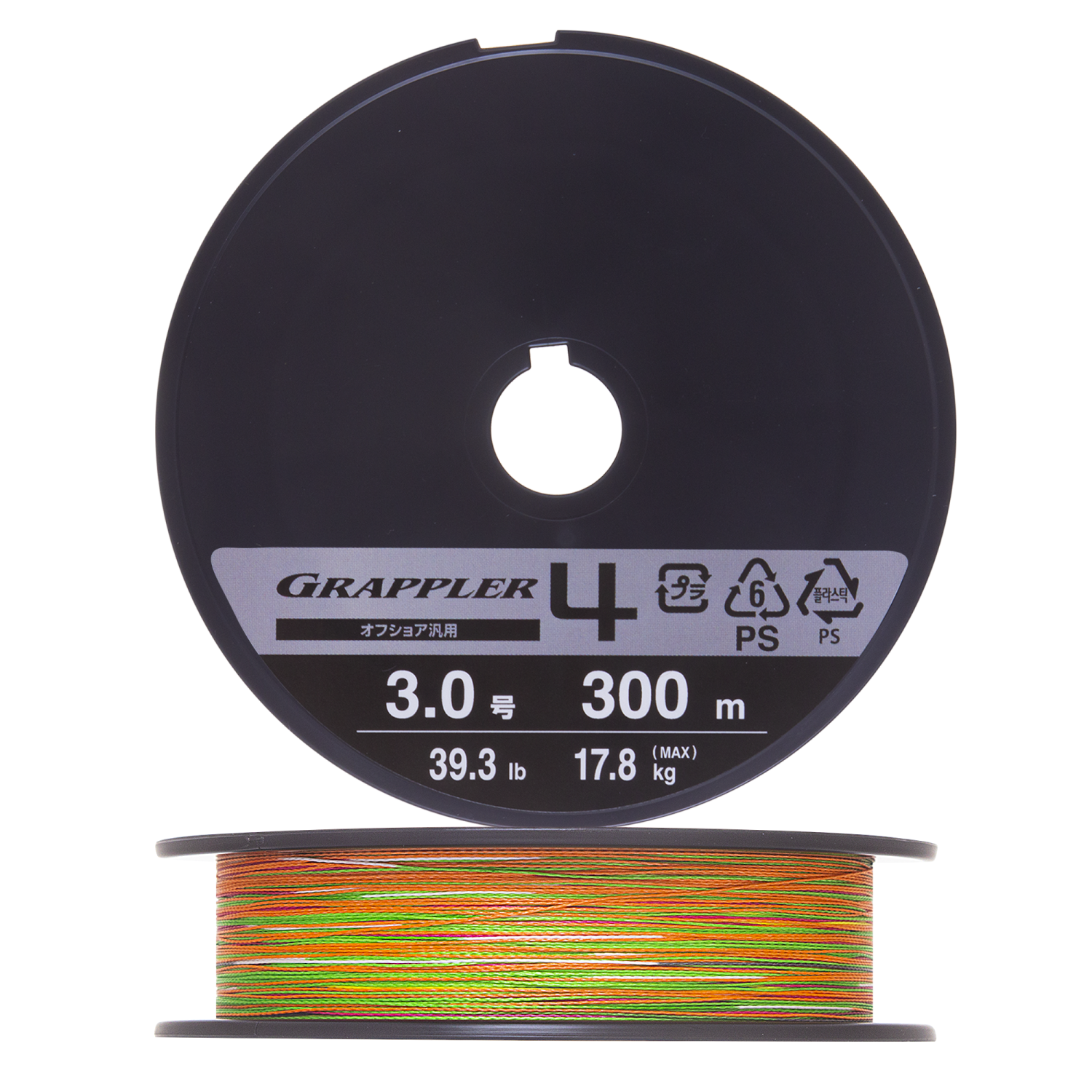 Шнур плетеный Shimano Grappler 4 PE 30 0285мм 300м 5color 2530₽