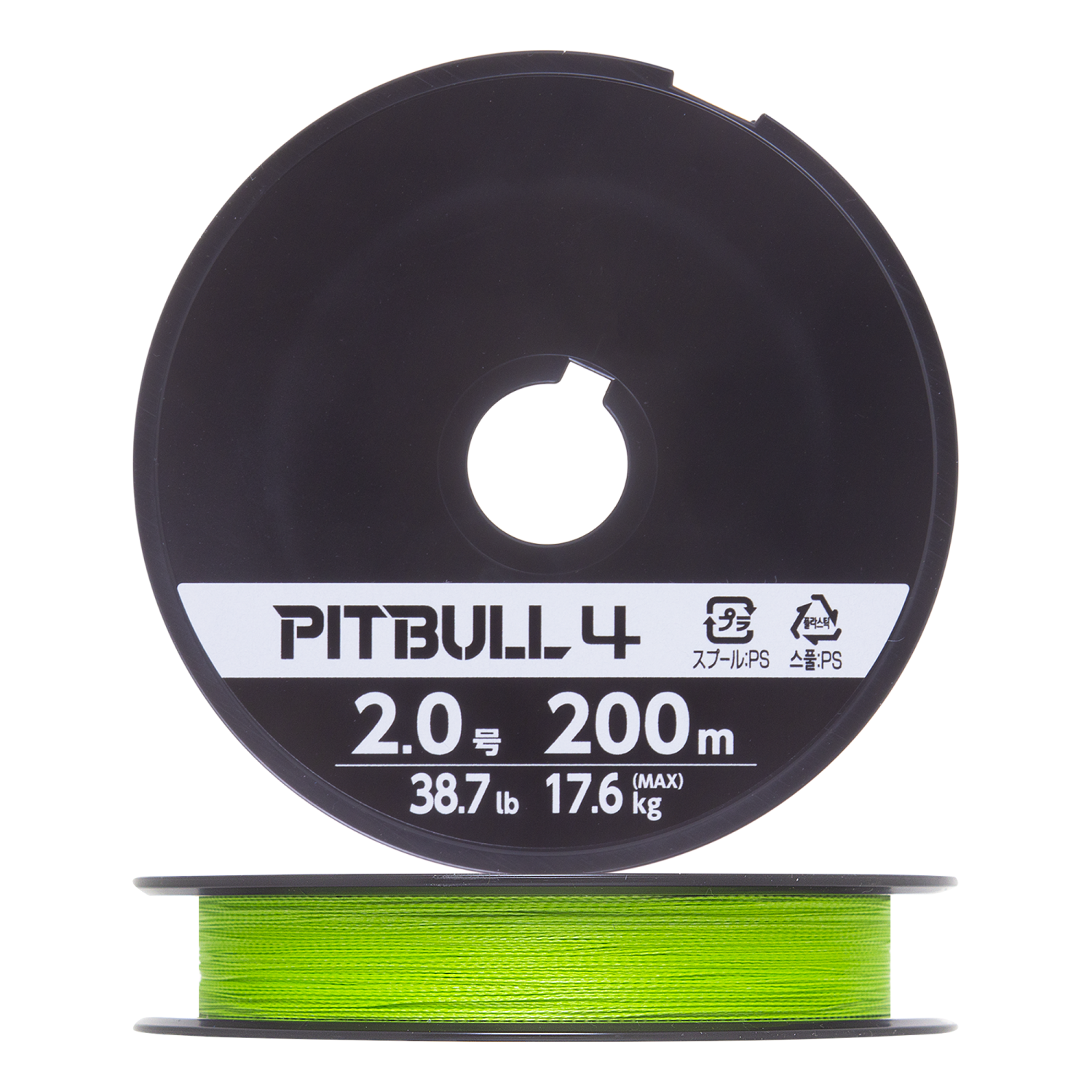 Шнур плетеный Shimano Pitbull 4 20 0235мм 200м lime green 1520₽